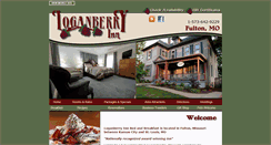 Desktop Screenshot of loganberryinn.com